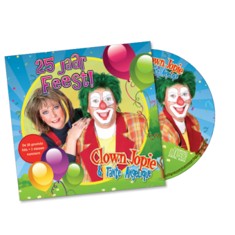 CD - 25 jaar Feest met Clown Jopie en Tante Angelique